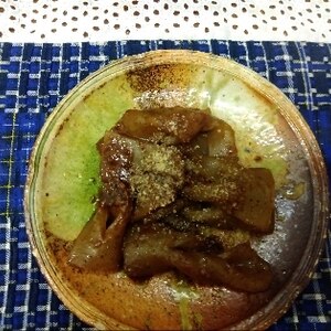 腸活☆こんにゃくの味噌炒め